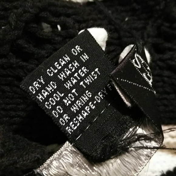 Vintage Cable Knit Tunic Length Sweater M/L - Picture 6 of 9